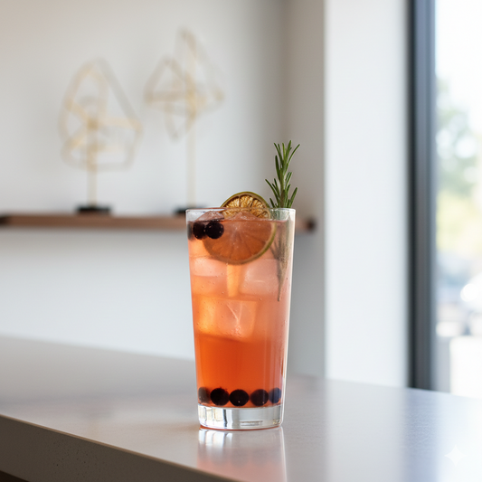 Der sächsische Sommerdrink - Aronia Tonic